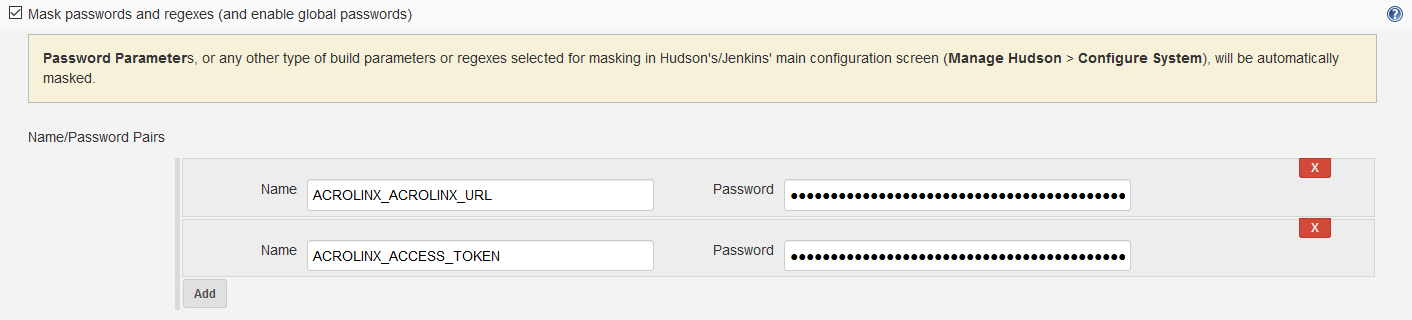 Mask Passwords Plugin
