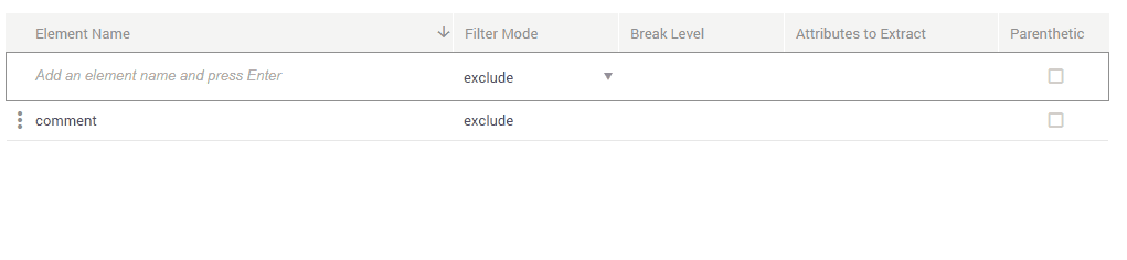 Add element